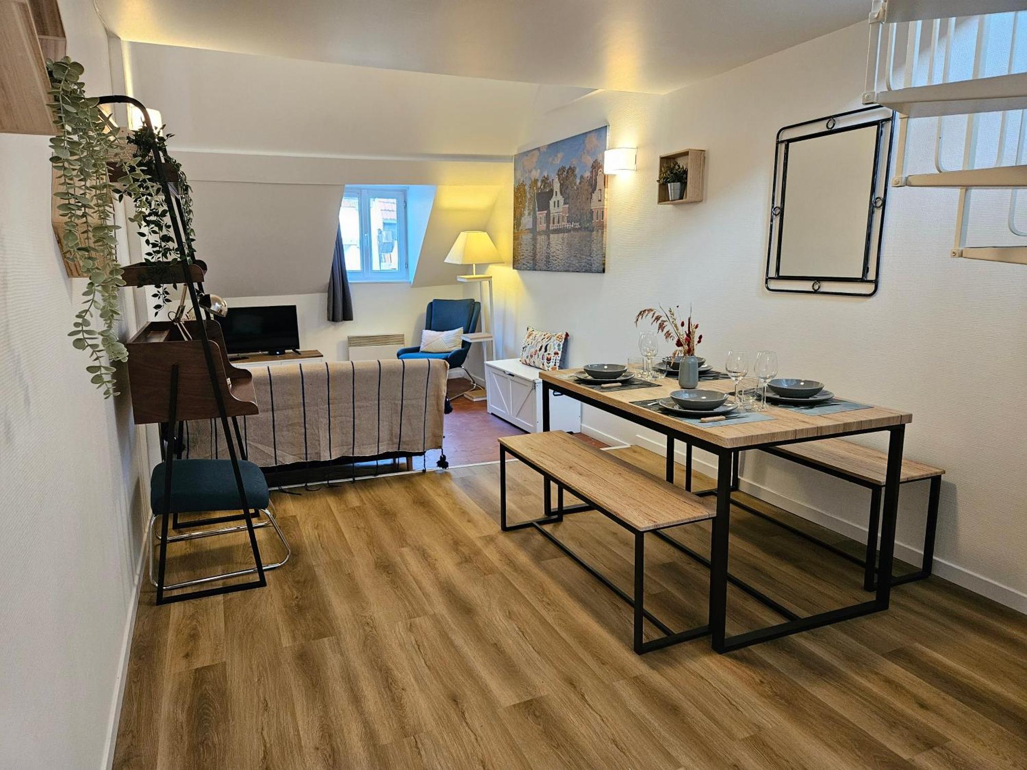 Charmant Duplex Au Coeur De Vernon Proche Gare Et Giverny Exteriér fotografie
